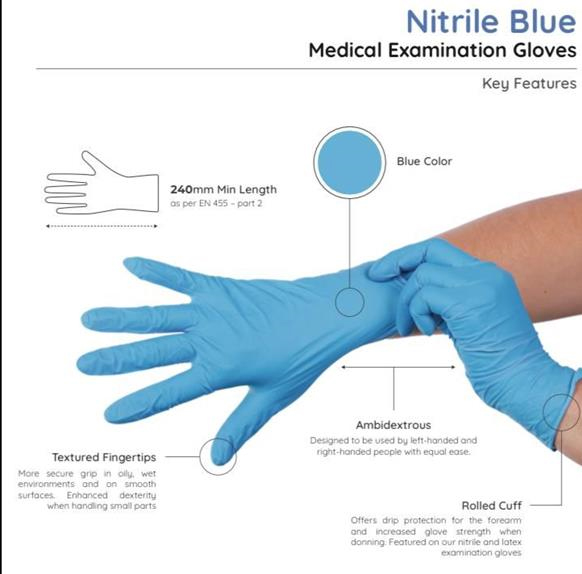 Nitrile Blue RS Healthcare